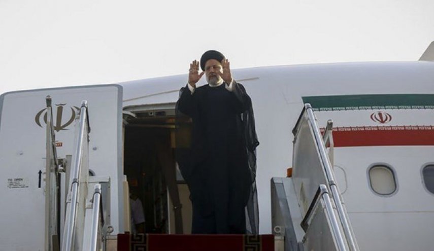 رئيس الجمهورية يصل الى مدينة بيرجند شرق ايران