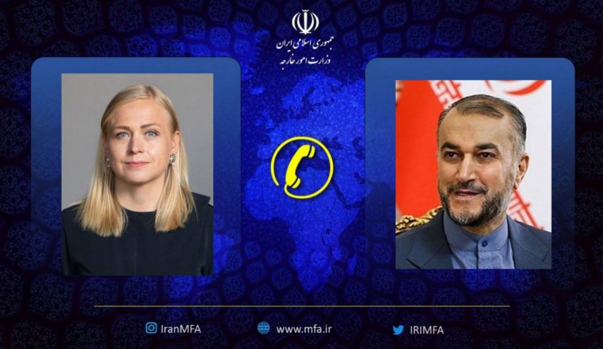 گفت‌وگوی تلفنی وزرای خارجه ایران و فنلاند
