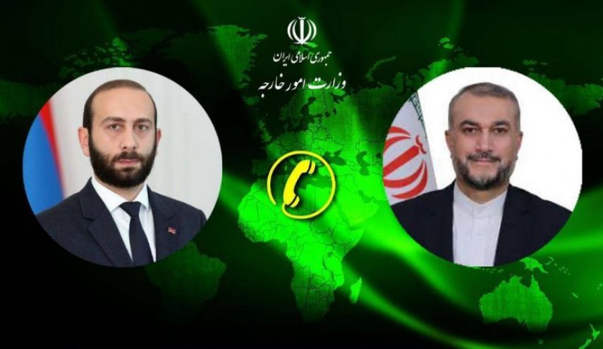 گفتگوی تلفنی وزرای خارجه ایران و ارمنستان