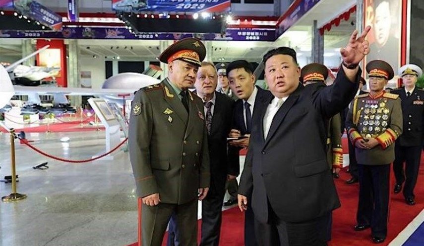 رایزنی رهبر کره شمالی و وزیر دفاع روسیه در مورد همکاری‌های نظامی

