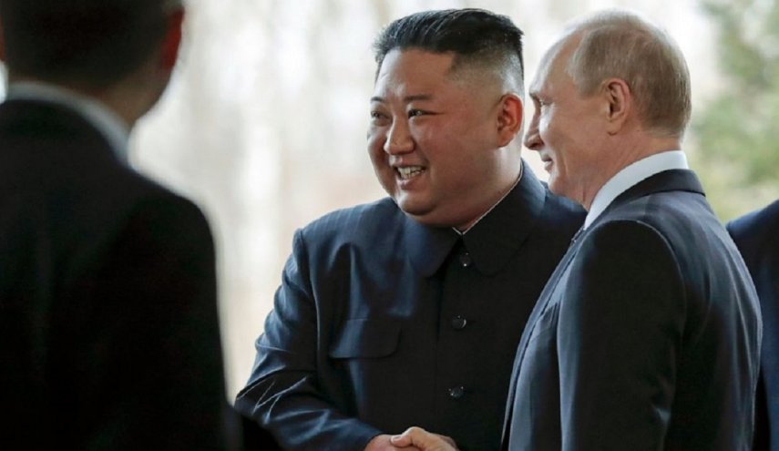 استقبال متفاوت پوتین از رهبر کره‌شمالی خبرساز شد