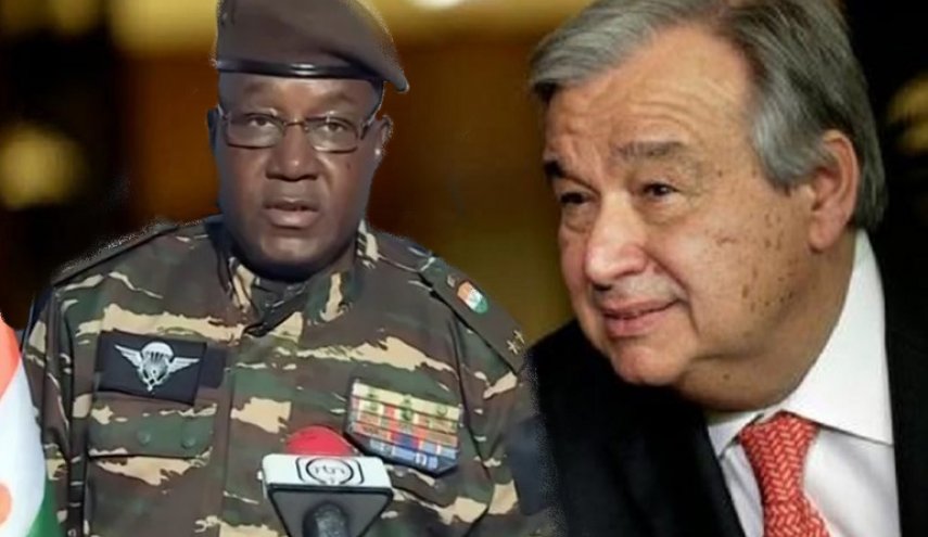 المجلس العسكري بالنيجر یتهم غوتيريش بالتواطئ مع فرنسا ضده 