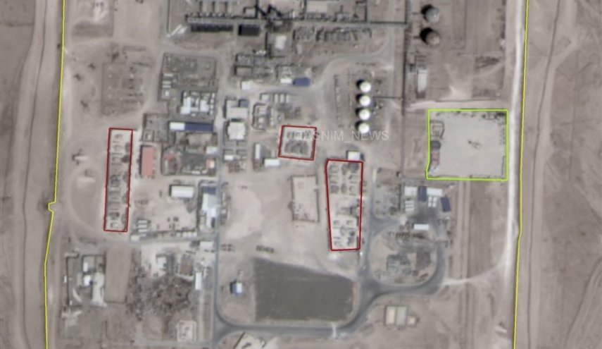 رصد ماهواره ای تحرکات آمریکایی‌ها در بزرگترین میدان گازی سوریه