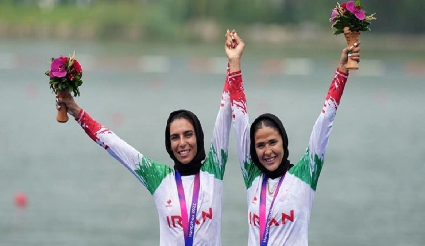 إيران تحرز فضية سباق التجذيف بالألعاب الاسيوية 2023