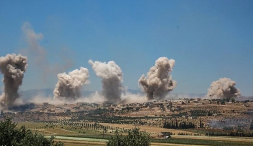 حمله ارتش سوریه به مواضع گروه های تروریستی

