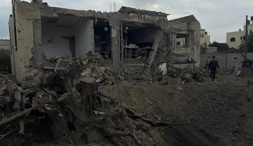 ویرانی های ناشی از حملات صهیونیست ها به خان یونس + تصاویر 