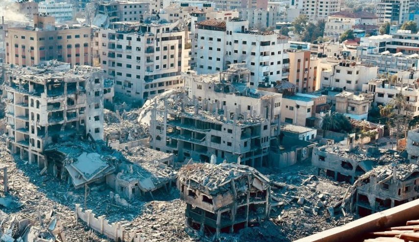 تصویر ماهواره‌ای از نوار غزه قبل و بعد از حملات