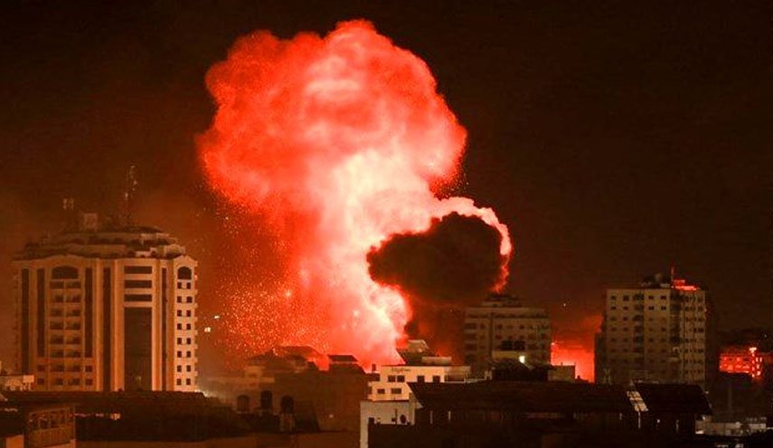 شدیدترین بمباران غزه از آغاز نبرد طوفان الاقصی طی شب گذشته+ ویدیو