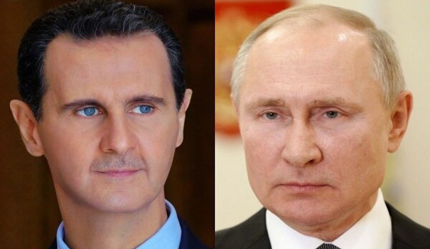 گفتگوی تلفنی پوتین و اسد درباره راه‌های توقف حملات رژیم صهیونیستی