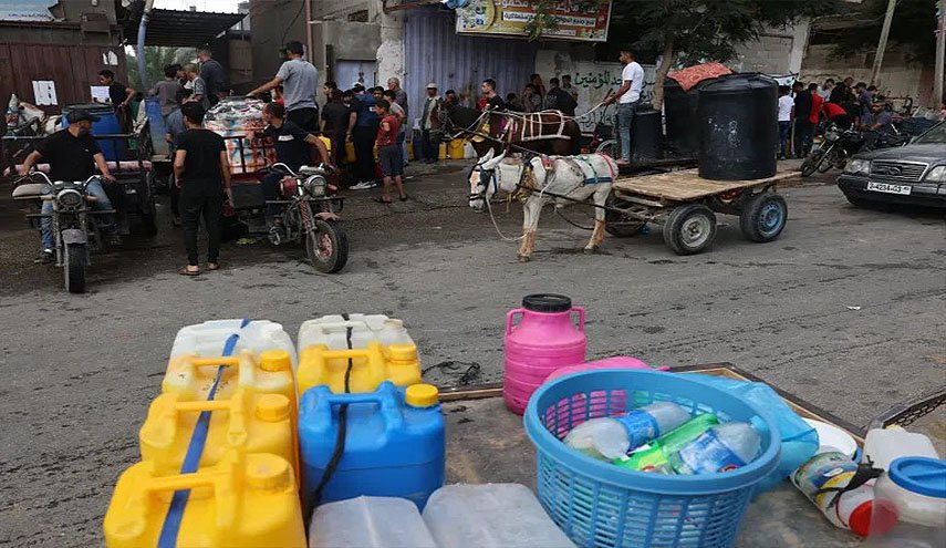 نفاد المياه بغزة .. حرب تعطيش بقرار صهيوني رسمي