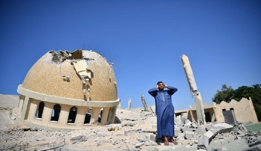 تدمير المساجد والكنائس بغزة بعد عملية طوفان الأقصى