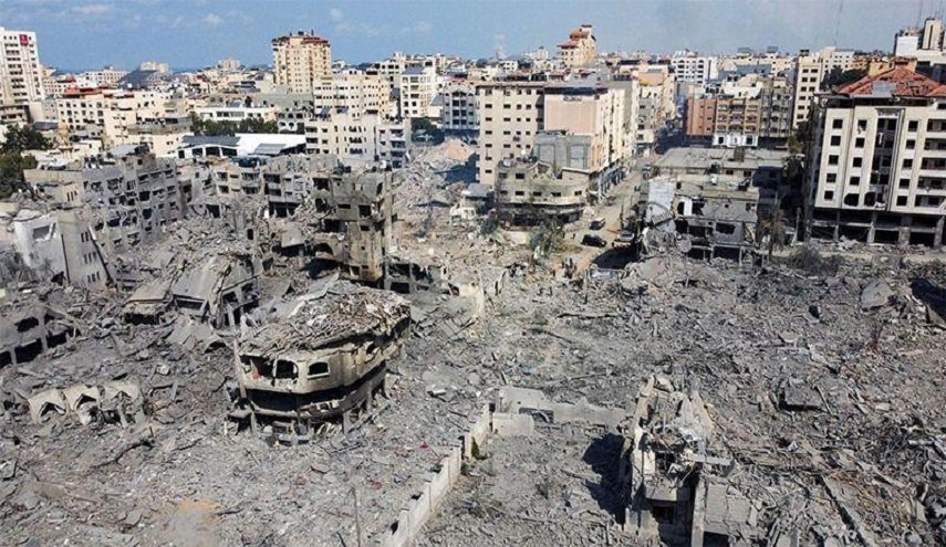 رسانه های دولتی: 50 درصد واحدهای مسکونی غزه در اثر بمباران اشغالگران آسیب دیده است