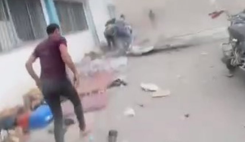 لحظات وحشتناک بمباران غیرنظامیان در غزه+ ویدیو
