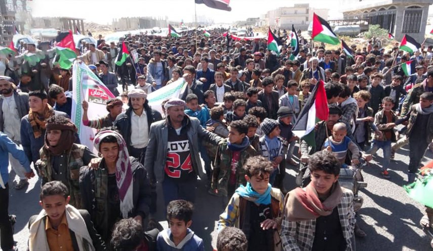 اليمن.. مسيرات طلابية منددة بجرائم العدو الصهيوني في غزة +صور
