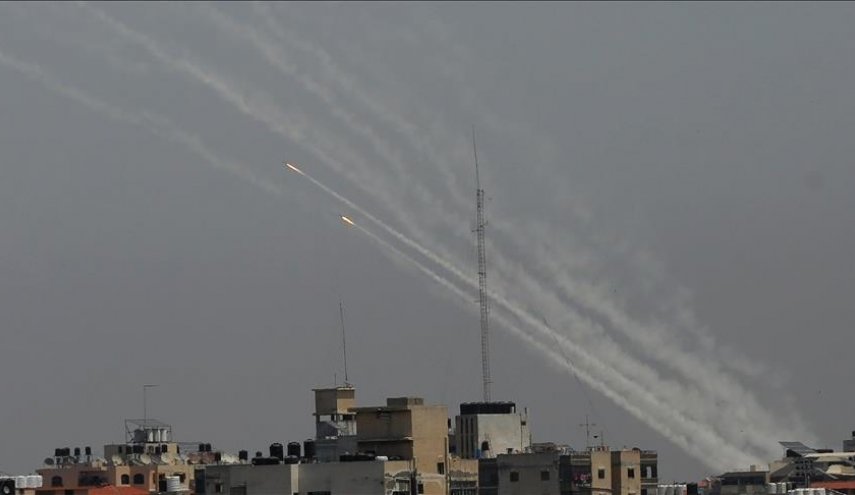استهداف مواقع قوات الاحتلال برشقات صاروخية جديدة