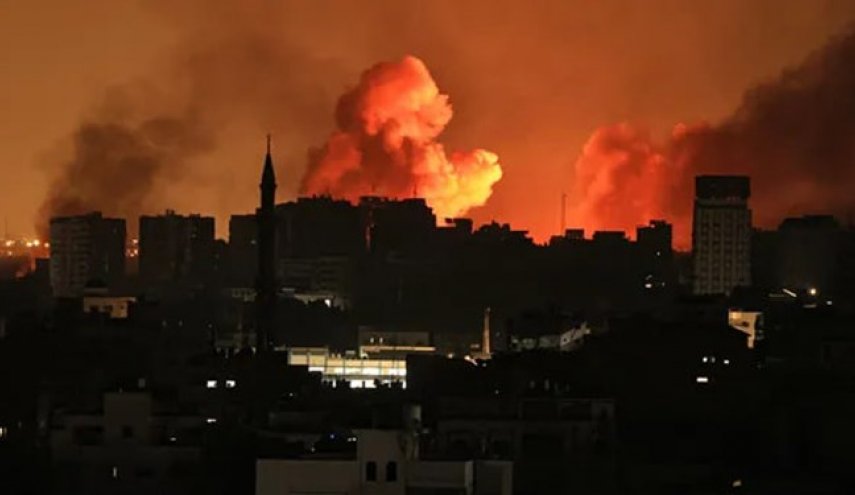 بمباران محوطه بیمارستان القدس در غزه
