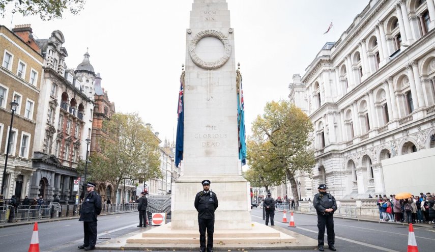 لندن در آستانه تظاهرات ضد صهیونیستی چهره امنیتی به‌خود گرفت