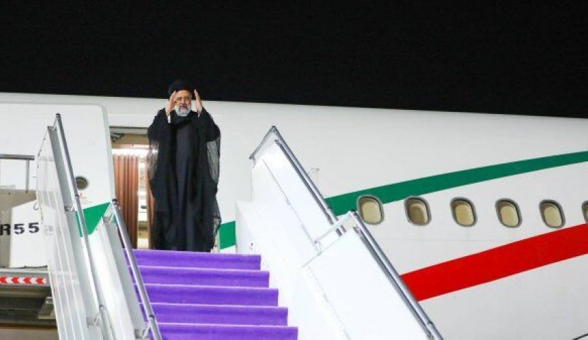 رئيسي يغادر الرياض عائدا الى طهران

