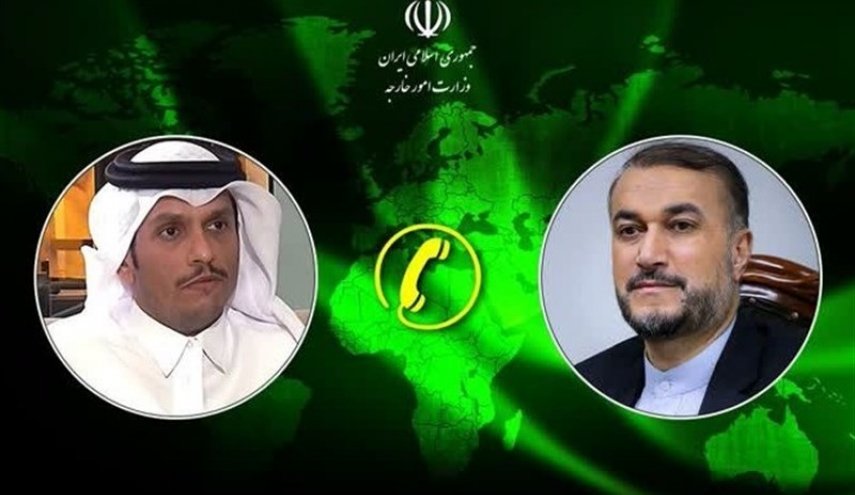 گفتگوی وزرای امور خارجه ایران و قطر درباره آخرین تحولات غزه