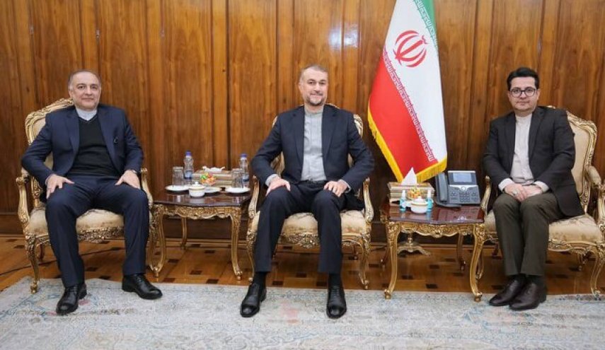 دیدار مشترک سفیران ایران در آذربایجان و ارمنستان با امیرعبداللهیان