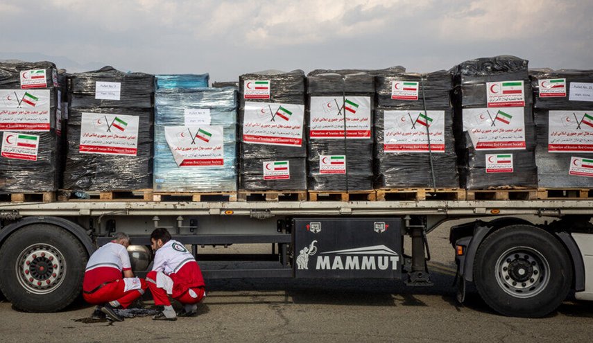 أكثر  من ألف مليار ريال المساعدات النقدية الإيرانية لأهل غزة