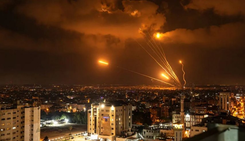 حملات موشکی مقاومت به تل‌آویو در پاسخ به جنایات صهیونیست‌ها علیه غزه