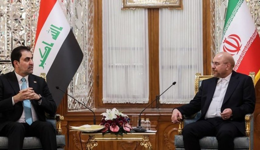 قاليباف : للعلاقات الايرانية العراقية تأثير عميق على العلاقات مع دول المنطقة