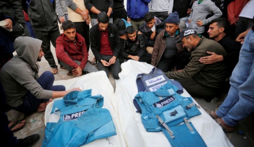 شهادت شماری از اعضای خانواده خبرنگار المنار در جنوب غزه