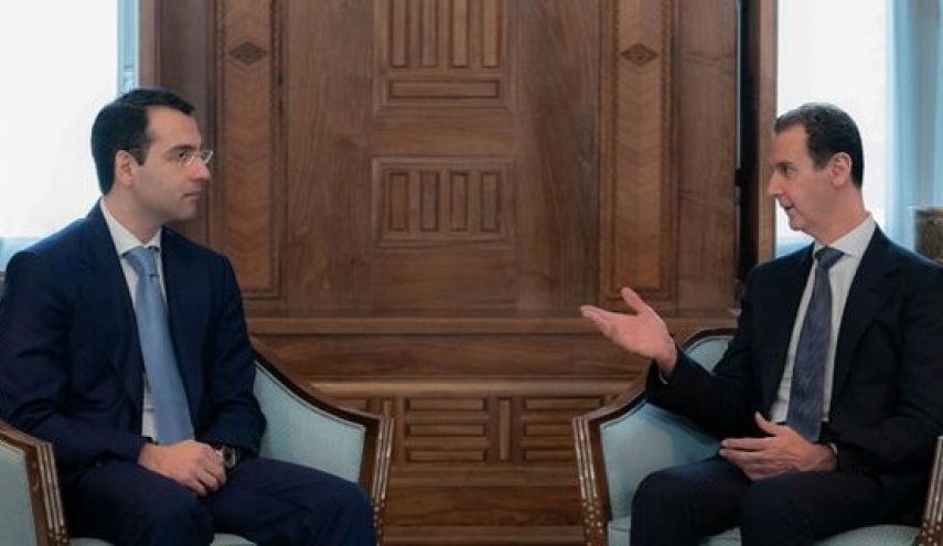 الأسد يبحث مع وزير خارجية أبخازيا القضايا المشتركة التي تهم البلدين