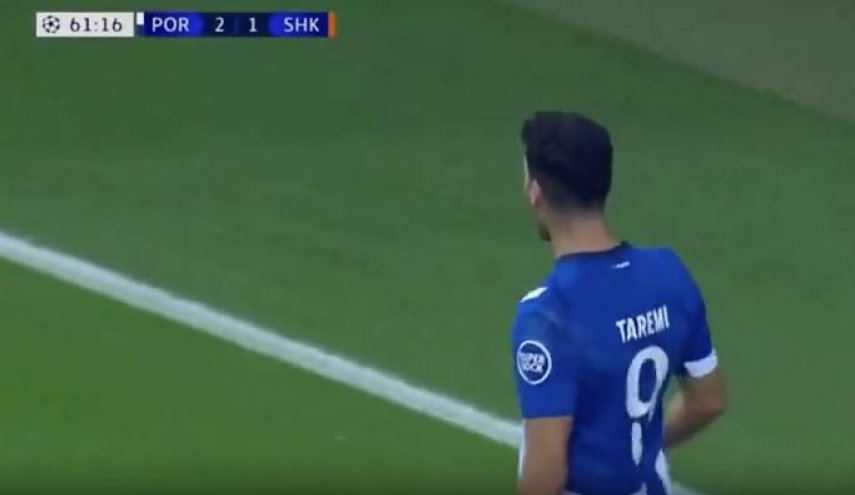 طارمی نخستین گلزن دو رقمی ایران در لیگ قهرمانان اروپا + فیلم