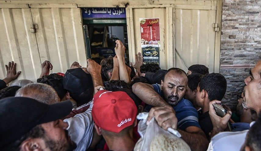الفلسطينيون يواجهون أزمة حقيقية نتيجة سياسة التجويع