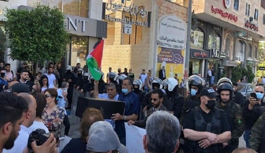 تظاهرات مردم کرانه باختری در حمایت از غزه و مقاومت+ویدئو