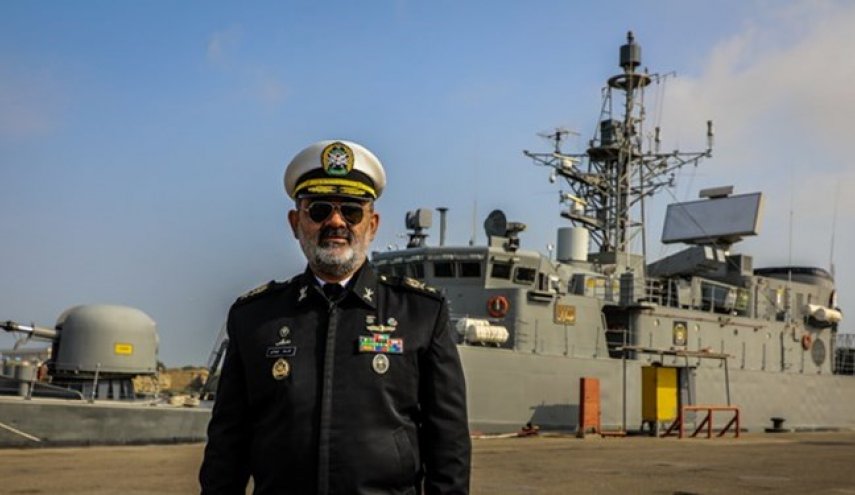 الأدميرال إيراني: معدات جديدة تنضم للمنطقة البحرية الثالثة للجيش اليوم