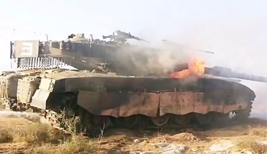 قسام 8 تانک اسرائیلی را هدف قرار داد