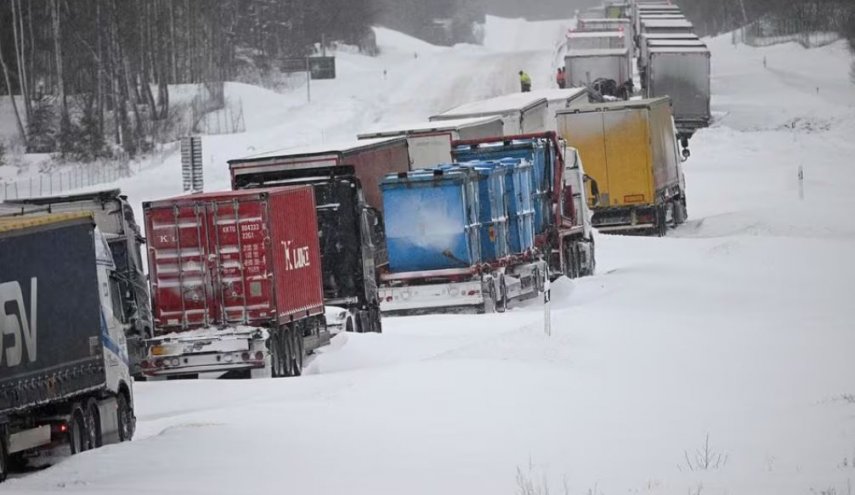 برف و کولاک شدید در «سوئد و نروژ» + تصاویر
