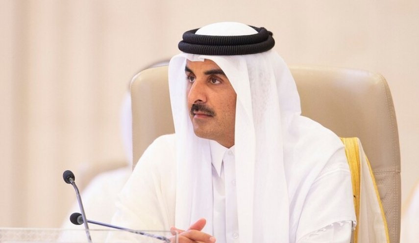 أمير قطر: قتل وتهجير الفلسطينيين خط لا يمكن تجاوزه أو قبوله