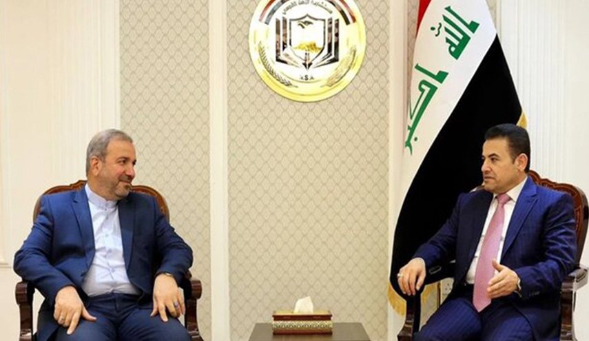 أول اجتماع بين سفير إيران ومستشار أمن العراق بعد قصف أربيل. ماذا دار بينهما؟