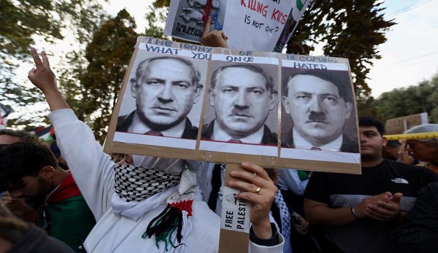 مظاهرات في إيطاليا دعما للفلسطينيين