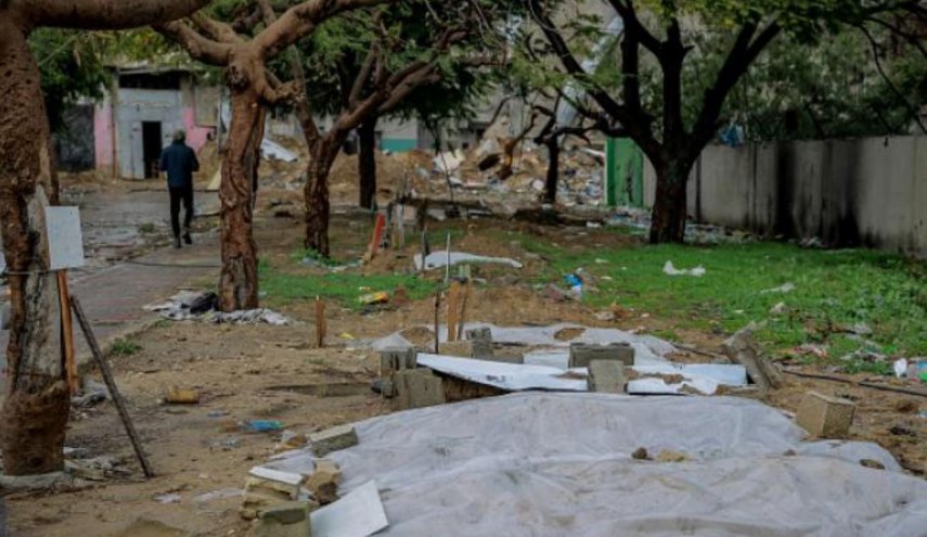 شهدای باریکه غزه در قبر هم از شر اشغالگران صهیونیستی در امان نیستند
