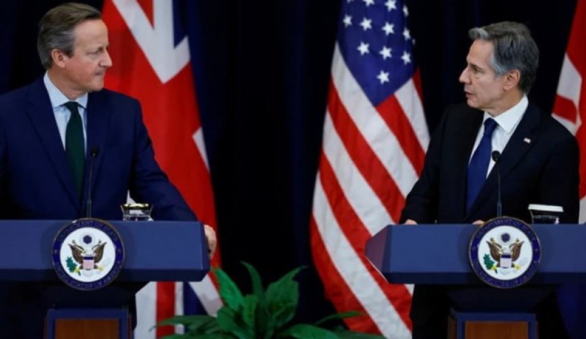 گفتگوی وزیران خارجه آمریکا و انگلیس درباره حملات به یمن