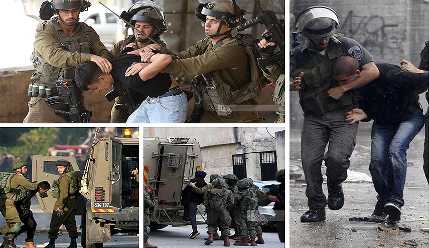 27 مواطنا فلسطينيا تعتقلهم قوات الاحتلال من الضفة