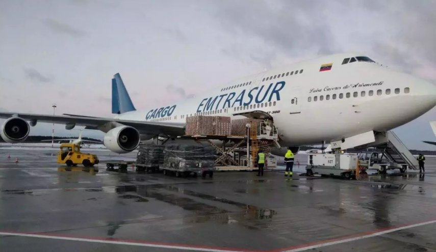 الطيران المدني الايراني: الطائرة الفنزويلية المحتجزة لا علاقة لها بشركة 