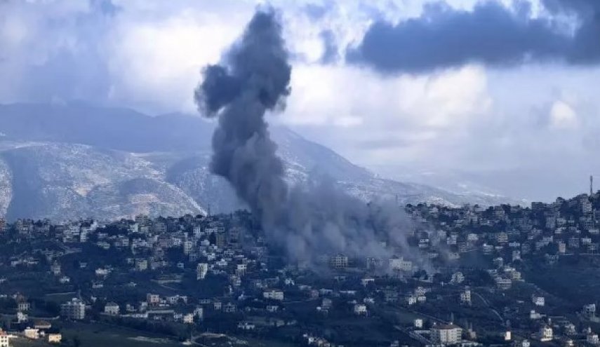 بمباران شهرک الغازیه در جنوب لبنان توسط رژیم صهیونیستی+ویدئو