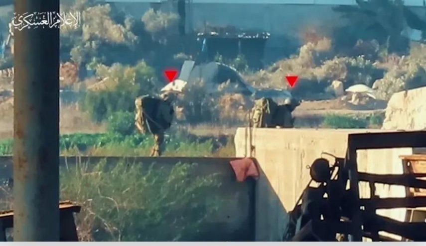 شلیک تک تیرانداز قسام به دو نظامی صهیونیستی در غرب خان‌یونس 