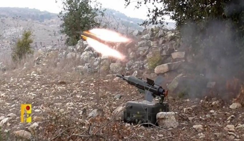 حملات سنگین حزب‌الله به جولان اشغالی با شلیک ۶۰ راکت