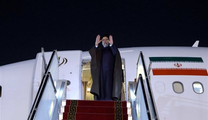 رئيس الجمهورية يغادر الجزائر عائدا الى طهران