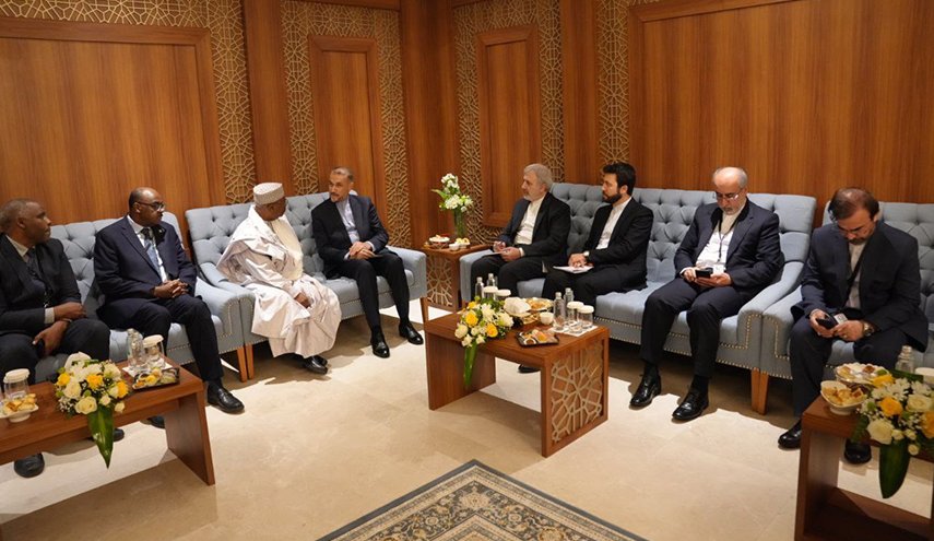أميرعبداللهيان يلتقي الأمين العام لمنظمة التعاون الإسلامي