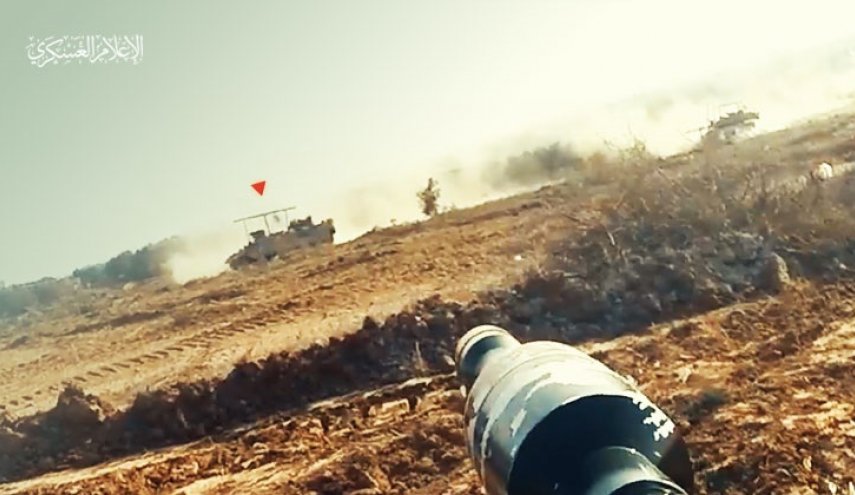 القسام تنسف قوة صهيونية راجلة وتستهدف 5 دبابات ميركافاه وسط غزة