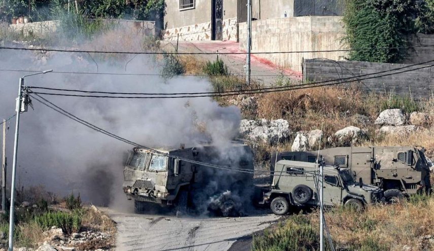 یورش نظامیان رژیم صهیونیستی به کرانه باختری
