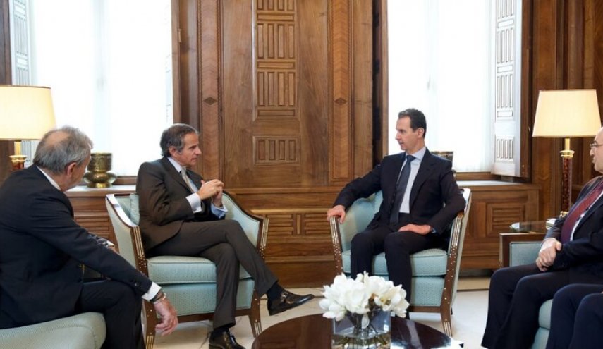 الأسد يبحث مع مدير الوكالة الدولية للطاقة الذرية التعاون في البرامج السلمية